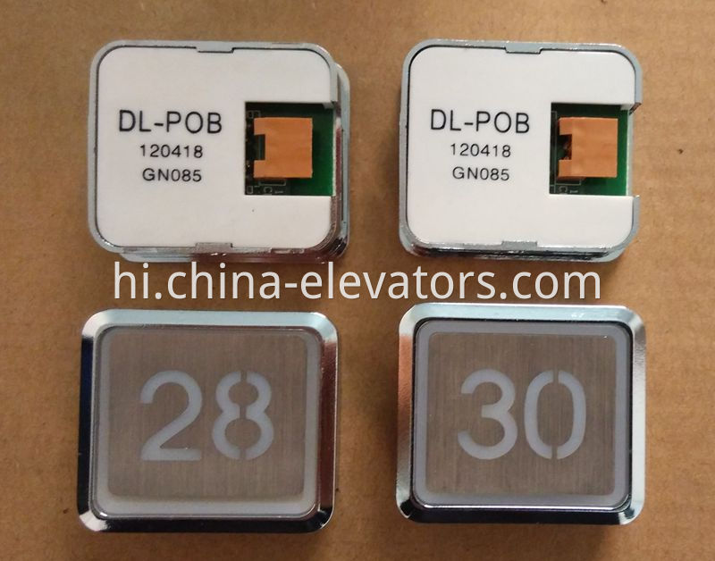 HSS Ultrathin Push Button for Hitachi Elevators DL-POB